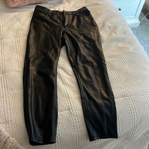 Abercrombie leather pants